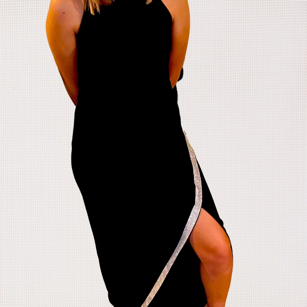 Long black formal dress